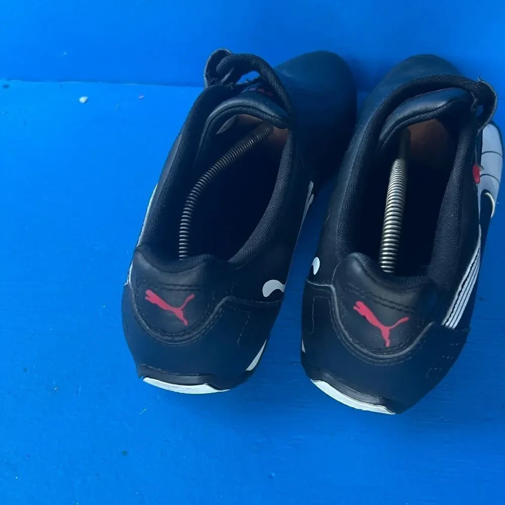 PUMA Redon Move, black /white/high risk red, men's size 11 fashion sneakers